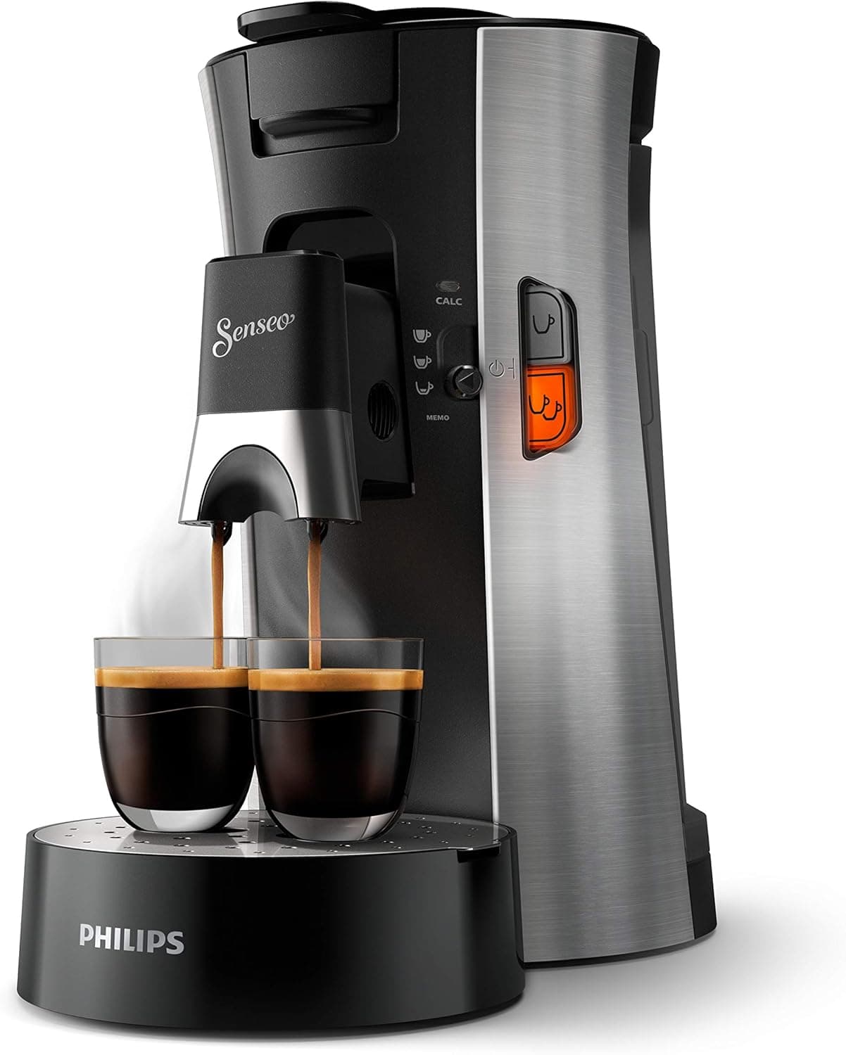 Philips Domestic Appliances CSA250/10 Máquina de cápsulas de café, cor aço