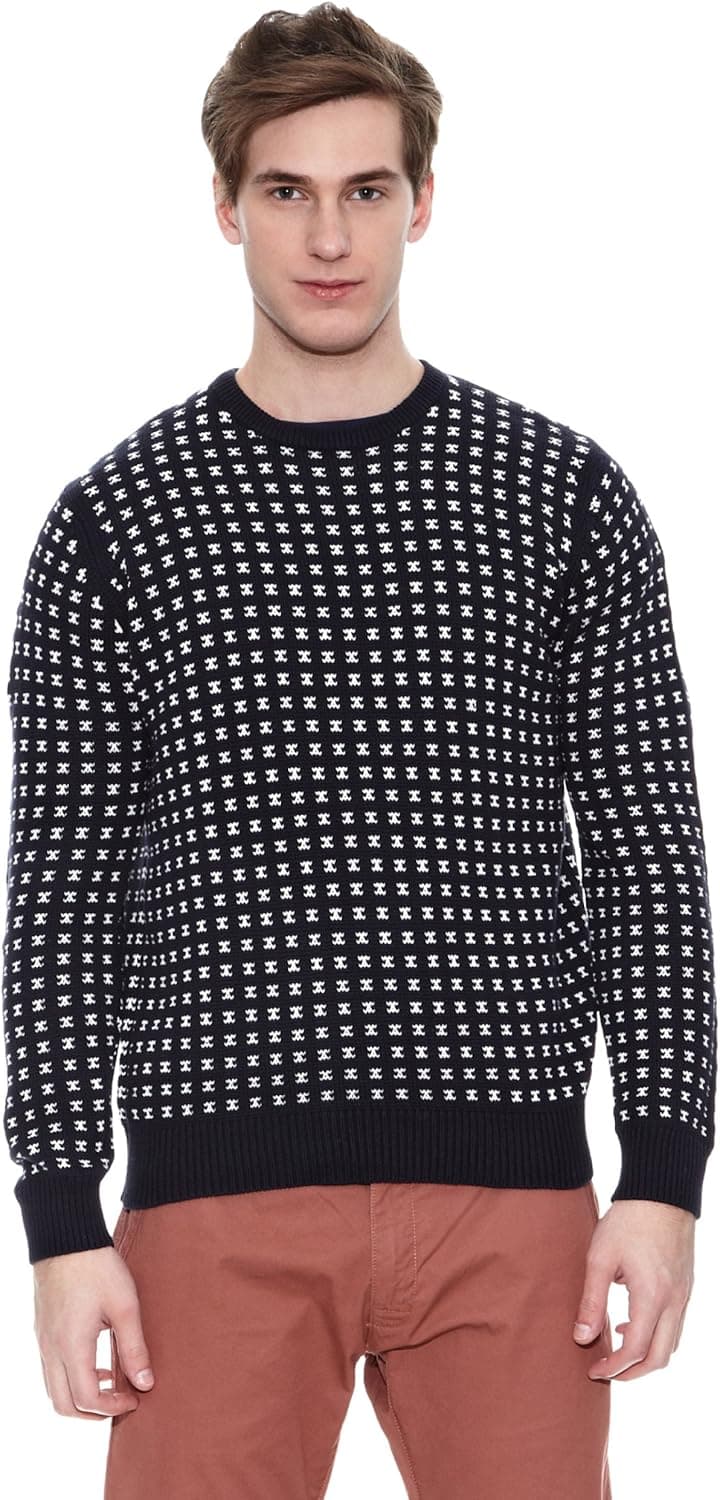 Springfield Jersey Vc C.Round Jacquard | Camisola para homem