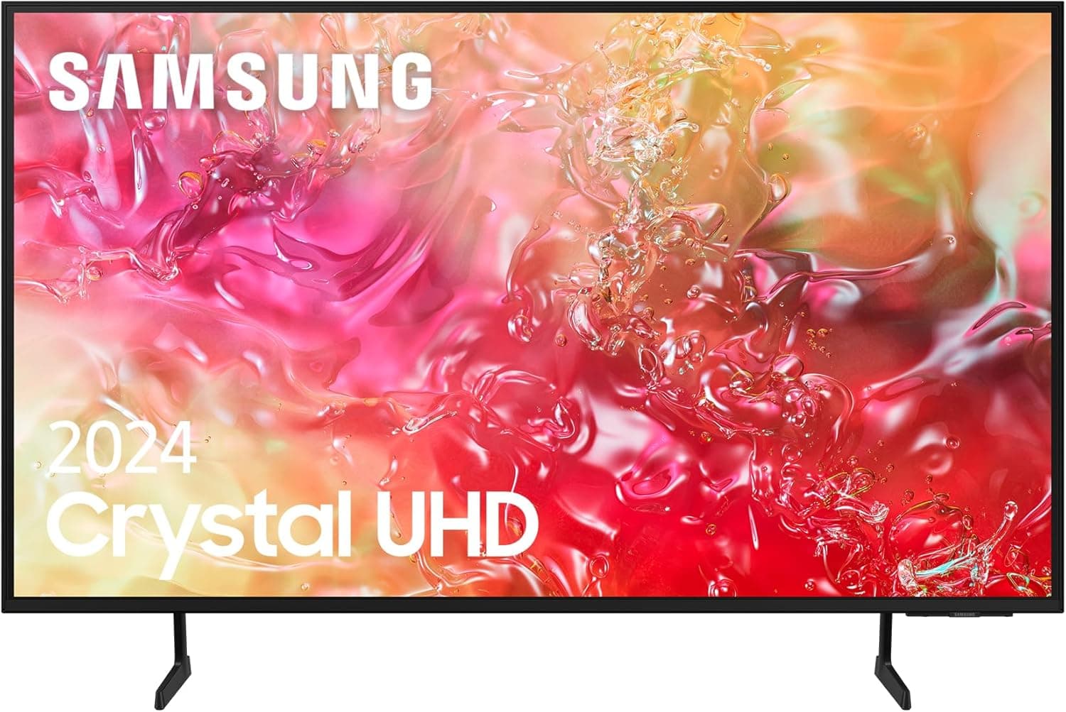 SAMSUNG TV Crystal UHD 2024 50DU7105 Smart TV de 50" Crystal UHD com cores puras com púrpura, a melhor Smart TV, todos os altifalantes à vez com Q-Symphony e controla a sua casa com SmartThings 
