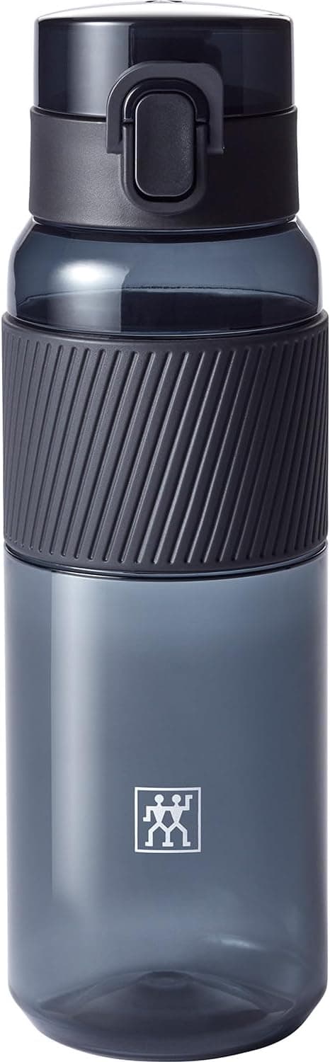 Zwilling Garrafa, sem BPA, versátil, Tritan, preto, 680 ml