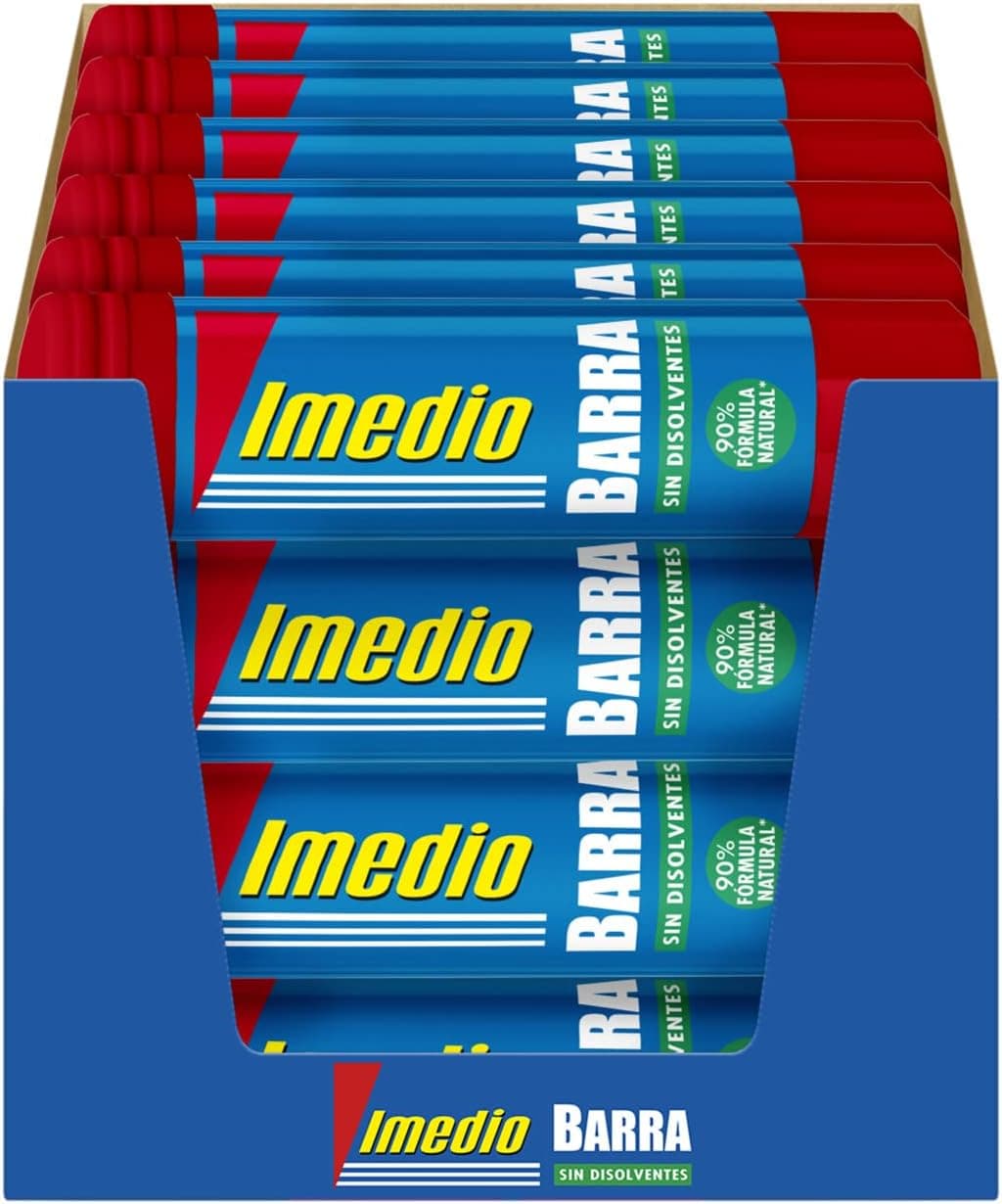IMEDIO Tubo de cola forte, rápida e duradoura, 8 x 24 unidades