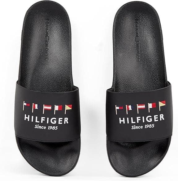 Tommy Hilfiger Hilfiger Flags Pool Slide Fm0fm05431, Chinelos para homem