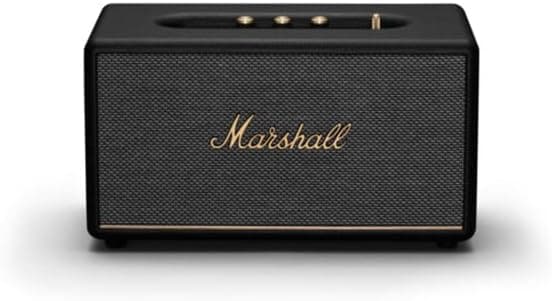 Marshall Stanmore III Altifalante Bluetooth sem fio, preto