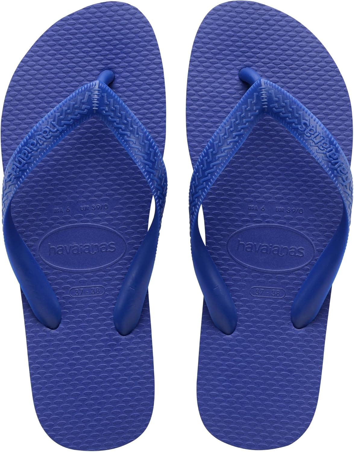 Havaianas Top Color | Chinelos unissexo leves e duradouros com sola antiderrapante