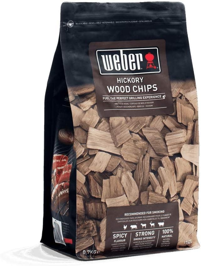 Weber 17624 - Saco de lascas para fumar - hickory
