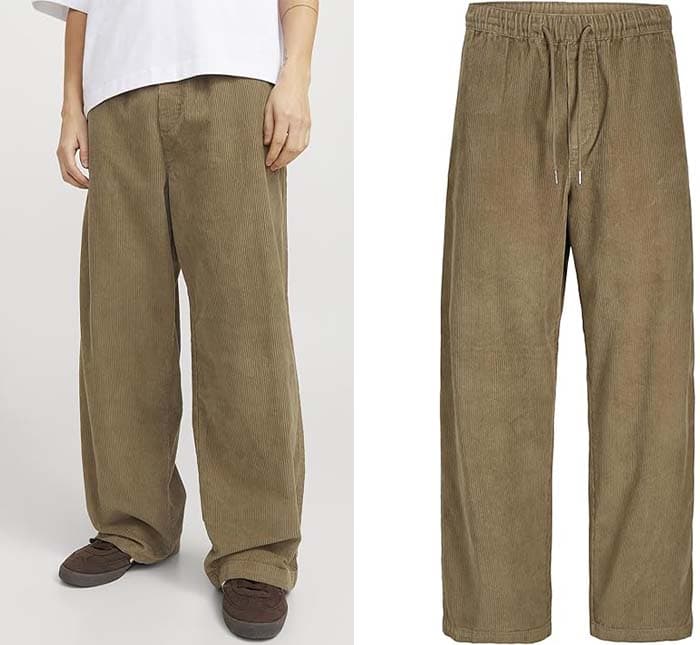 JACK & JONES Classic Trousers Baggy fit para homem