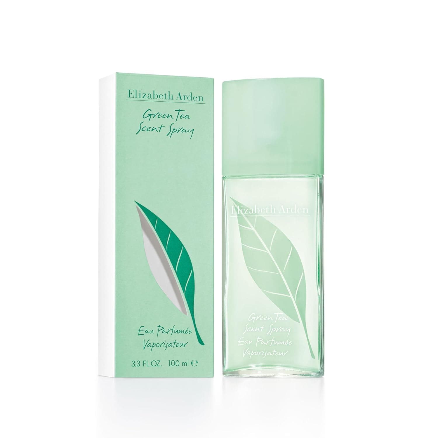 Elizabeth Arden - Chá verde, Eau Parfum para mulher, perfume com essência natural de chá verde e bergamota, refrescante floral e cítrico - 100 ml