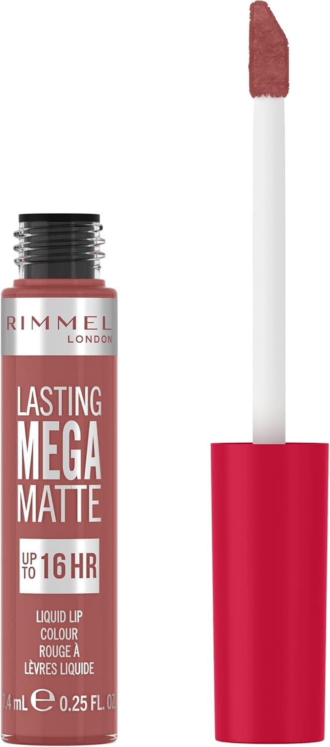 Rimmel London, Lasting Mega Matte, batom fixo, 200, link, 7,4 ml