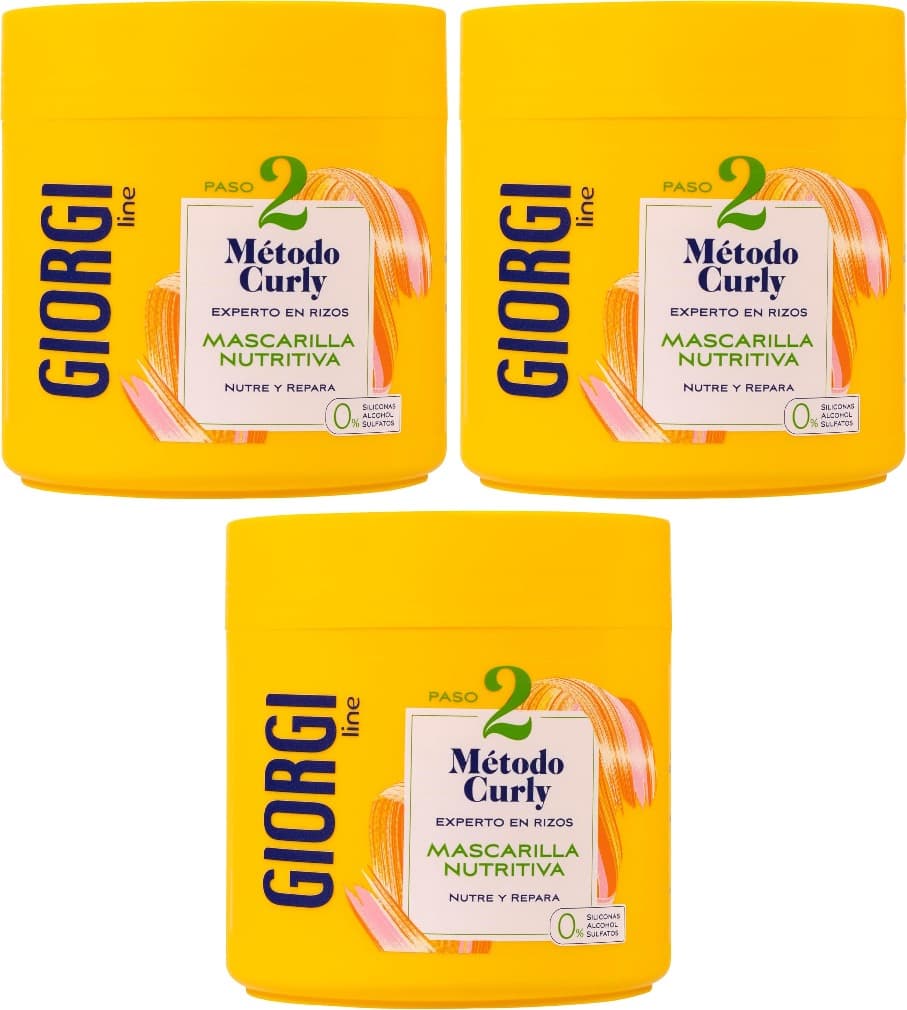 Giorgi Line | Máscara nutritiva para caracóis com proteínas vegetais e abacate, 350 ml