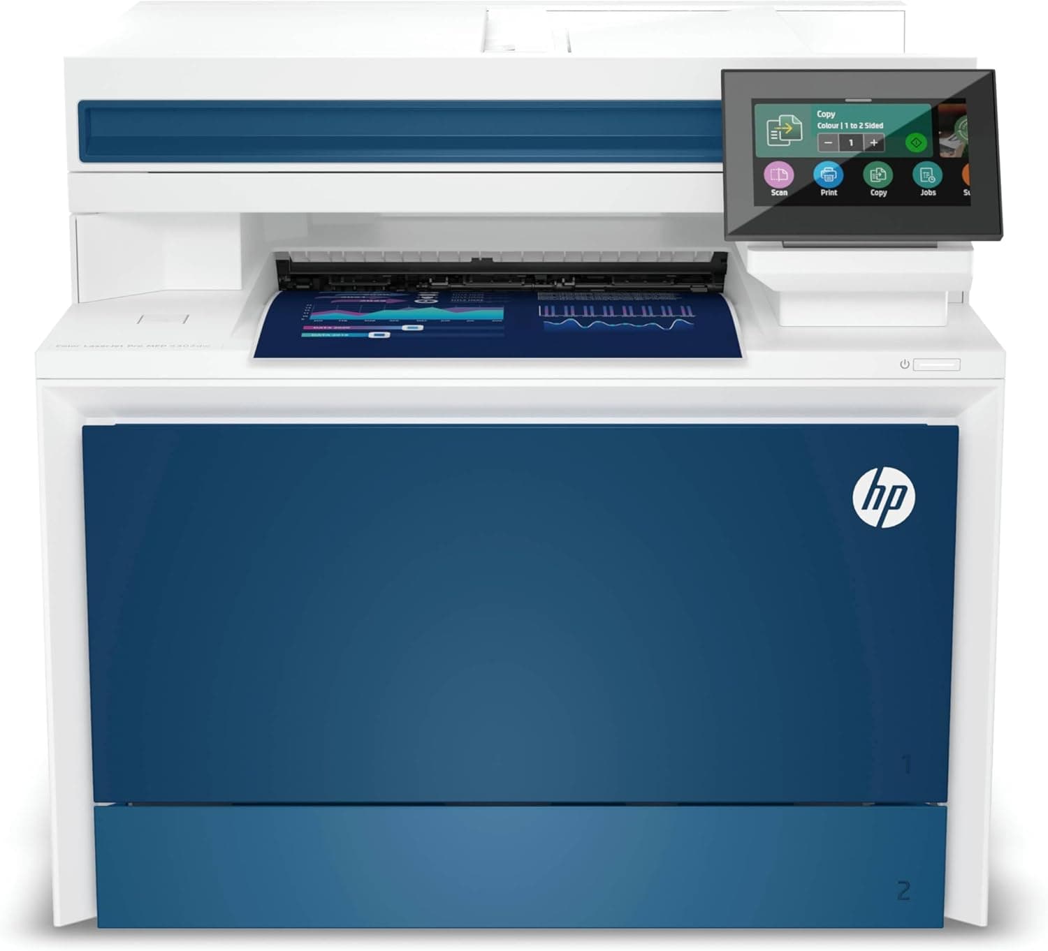 HP Color LaserJet Pro MFP 4302dw | Impressora multifunções laser a cores A4 com impressão duplex automática, Wi-Fi, Ethernet, cópia, digitalização e ecrã tátil