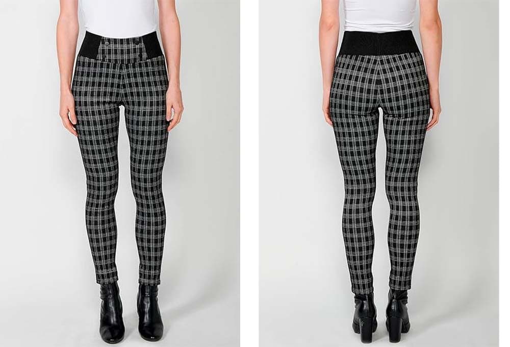 Koroshi Calças leggings para mulher