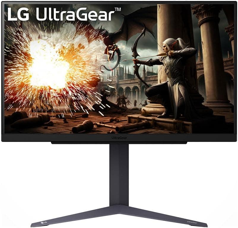 LG 27GS75Q-B | Monitor de 27" Quad HD com tempo de resposta de 1 ms e entrada HDMI