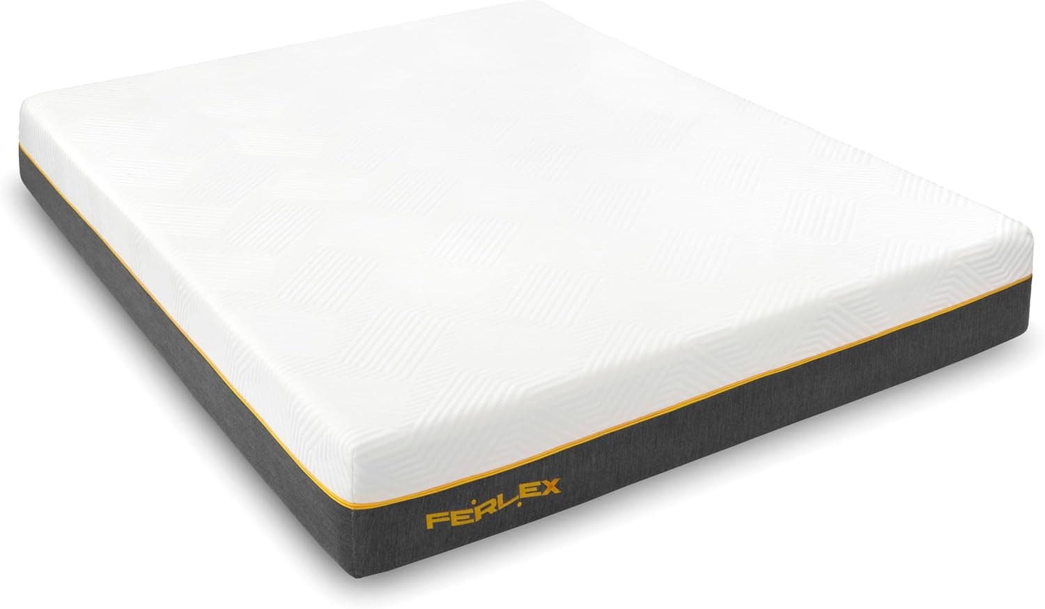 Ferlex - Colchão viscoelástico 160 x 190 | altura 24 cm, multicamada, firmeza alta, capa lavável