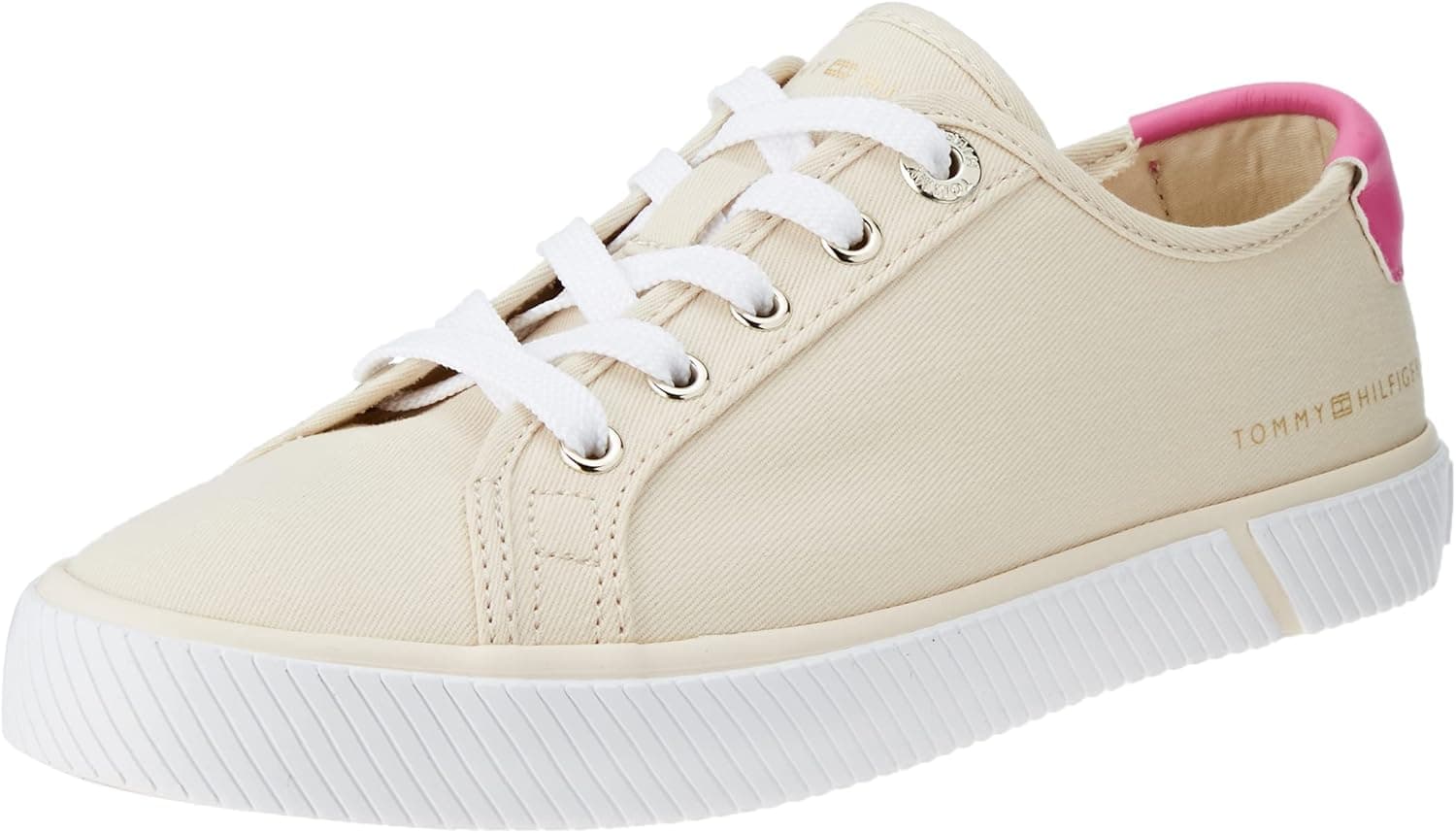 Tommy Hilfiger Essential Canvas Sneaker Fw0fw07374, Sapatilhas vulcanizadas para mulher