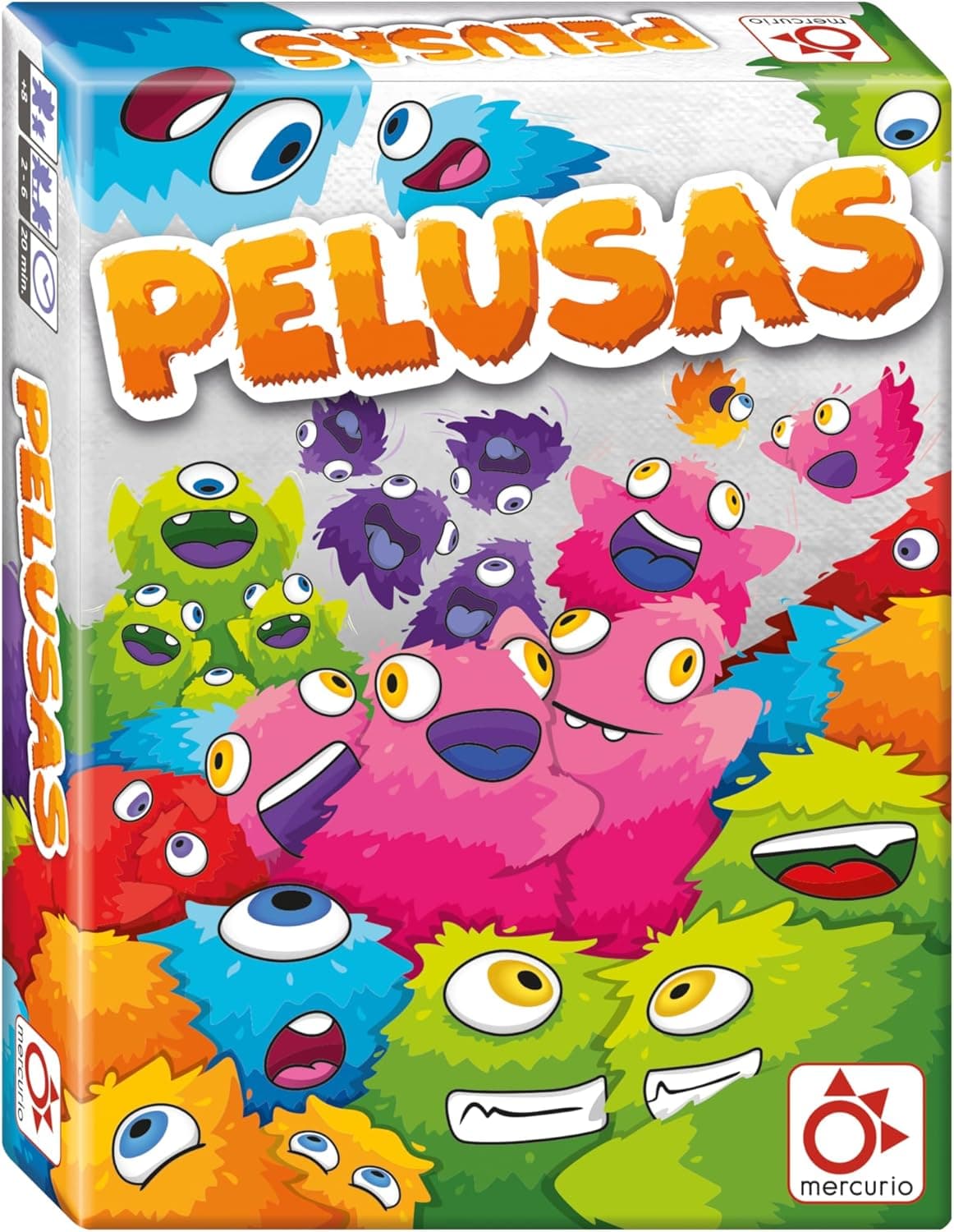 Mercúrio - Pelusas | Jogo de cartas ágil e divertido | 110 cartas incluídas, tempo aproximado de 20 minutos, a partir de 8 anos, para 2 a 6 jogadores