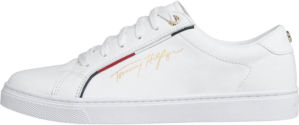 Tommy Hilfiger Signature Sneaker Sapatilhas com sola de mulher