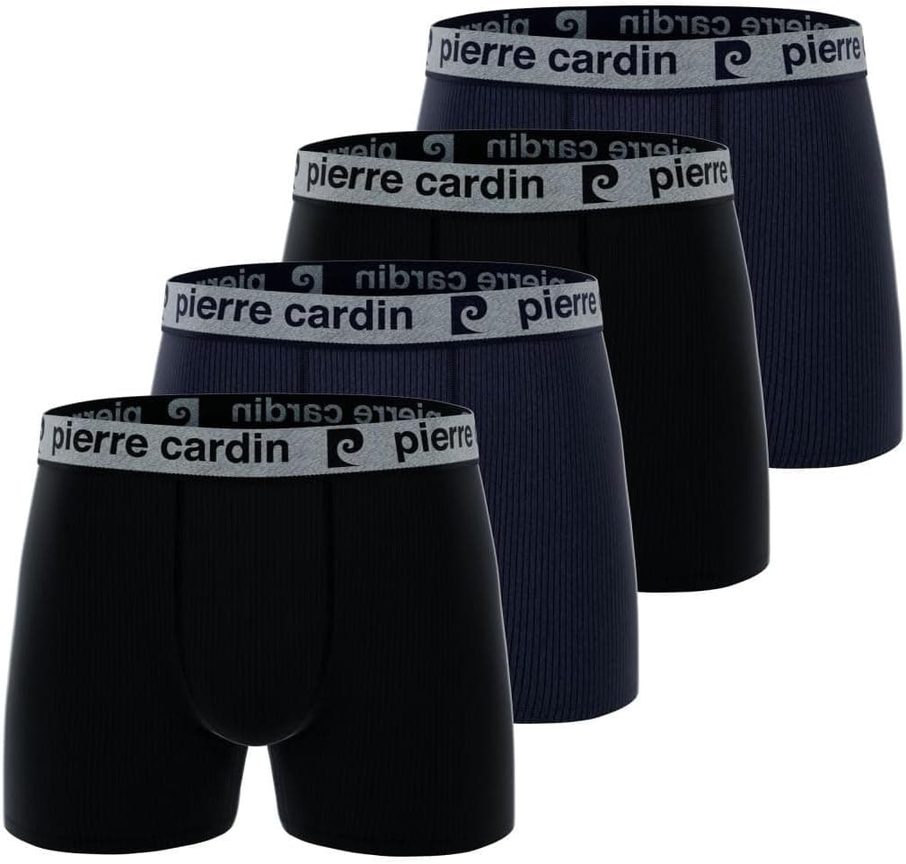 Pierre Cardin Boxers para homem, pack de 4