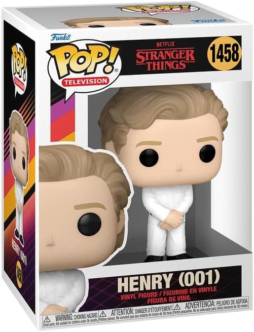 Funko Pop! TV: Stranger Things - Henry 001 - Figura de vinil colecionável, ideia para presente- mercadoria oficial