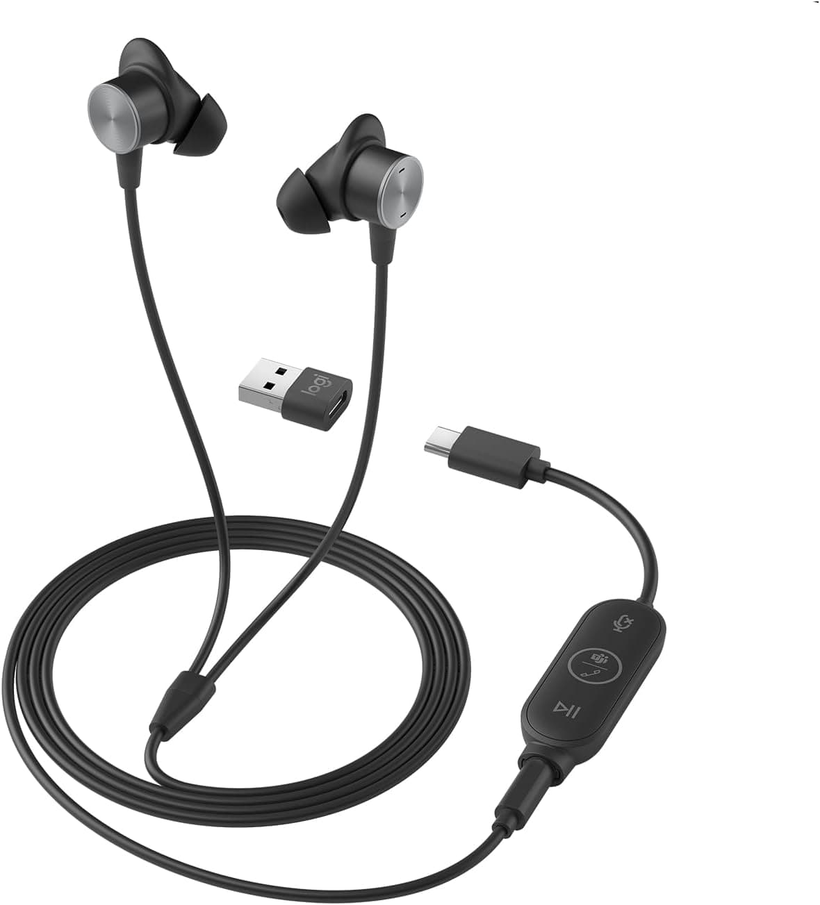 Logitech LOGI Zone Wired Earbuds Teams -ACCS