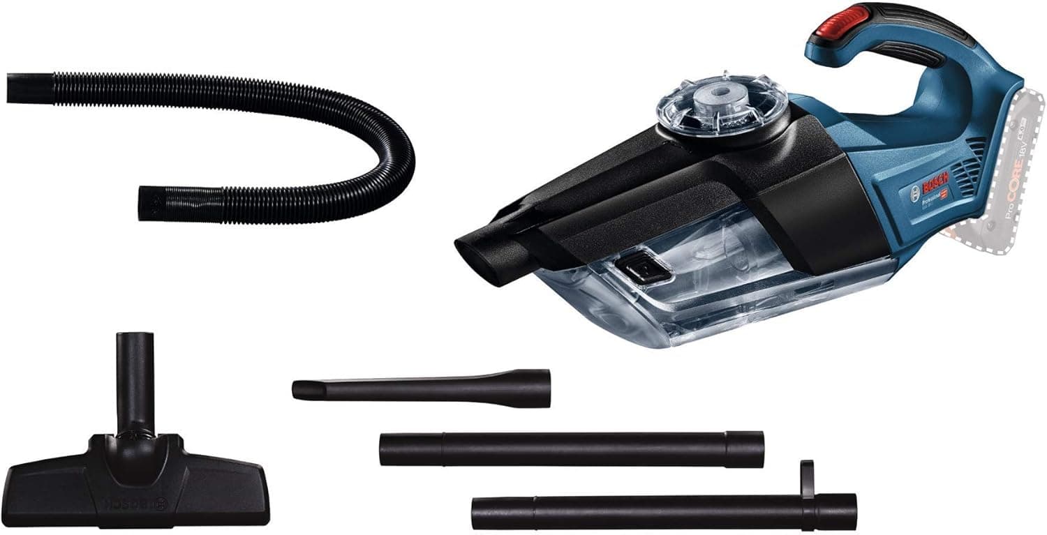 Bosch Professional 18 V System GAS 18 V-1 - Aspirador de bateria (depósito 0,70 l, 60 mbar, sem bateria, em caixa)