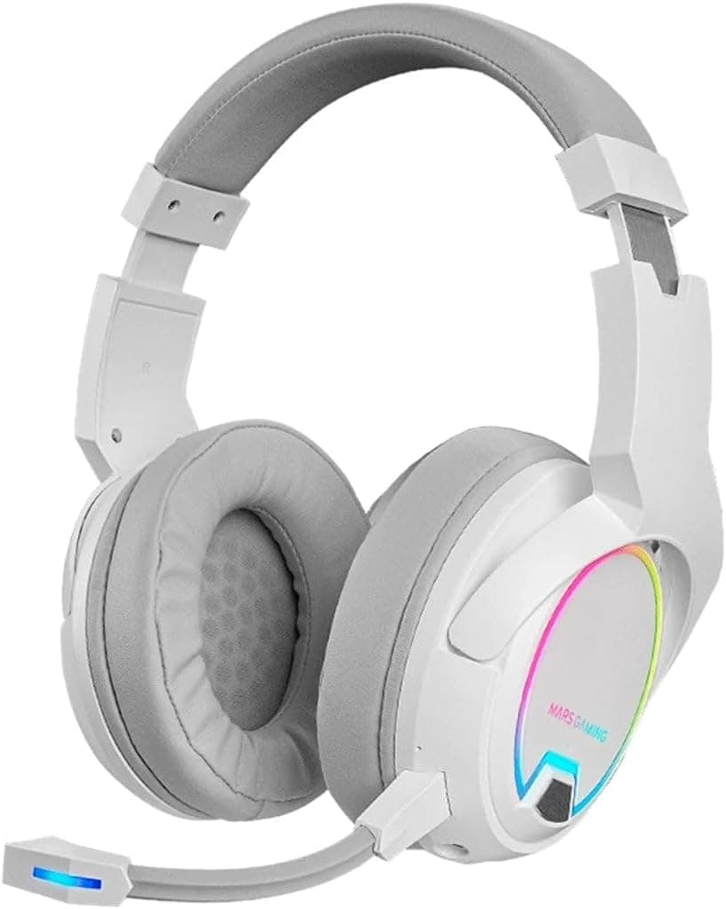 MARS GAMING Auriculares sem fios MHW-100 branco