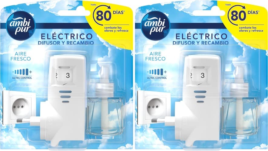 AMBIPUR Sky-ar fresco difusor e fragrância para ambiente elétrico de 20 ml, 1 unidade
