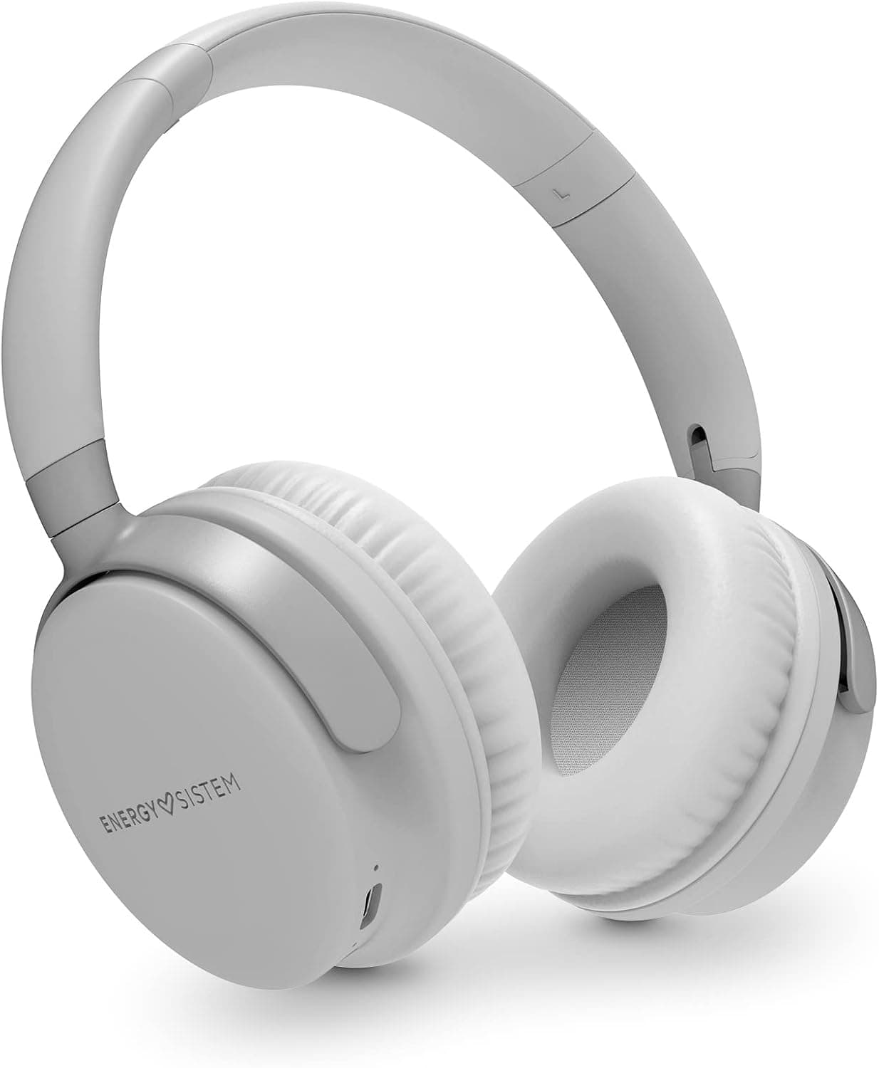 Energy Sistem Style 3 Stone Auriculares sem fios (tecnologia sem fios Bluetooth® 5.1, Deep Bass, HQ Voice Calls, Long Battery Life: 25 h) cinzento