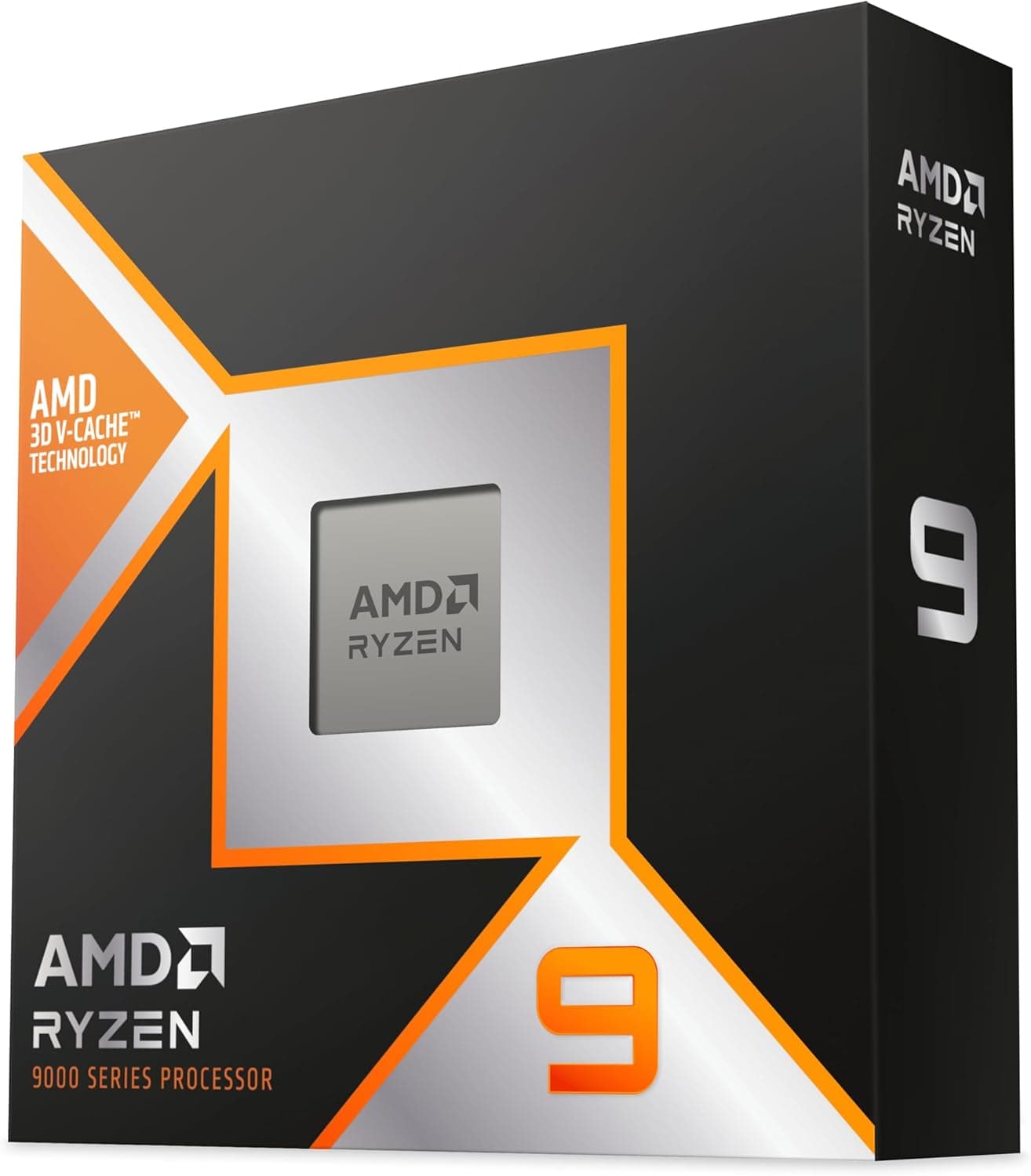 AMD Ryzen 9 9950X3D Processador com tecnologia 3D, V-Cache, 16 núcleos/32 subprocessos, cache de 144 MB, TDP de 170 W, tomada AM5, frequência de impulso de até 5,7 GHz, DDR5 e PCIe 5.0