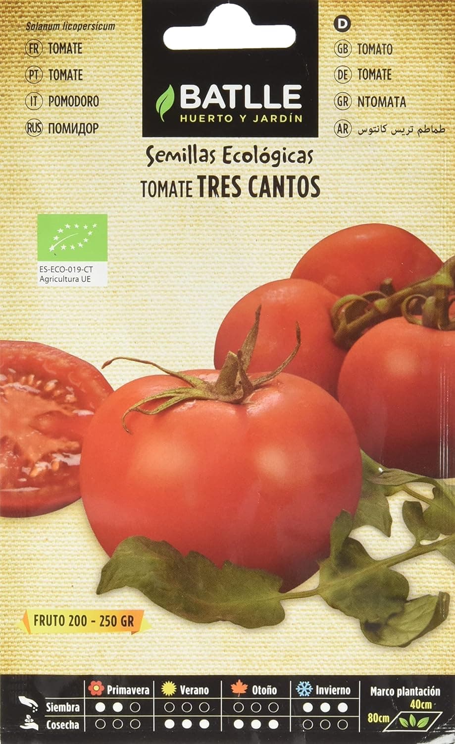 Semillas Batlle Tomate três cantos - ECO