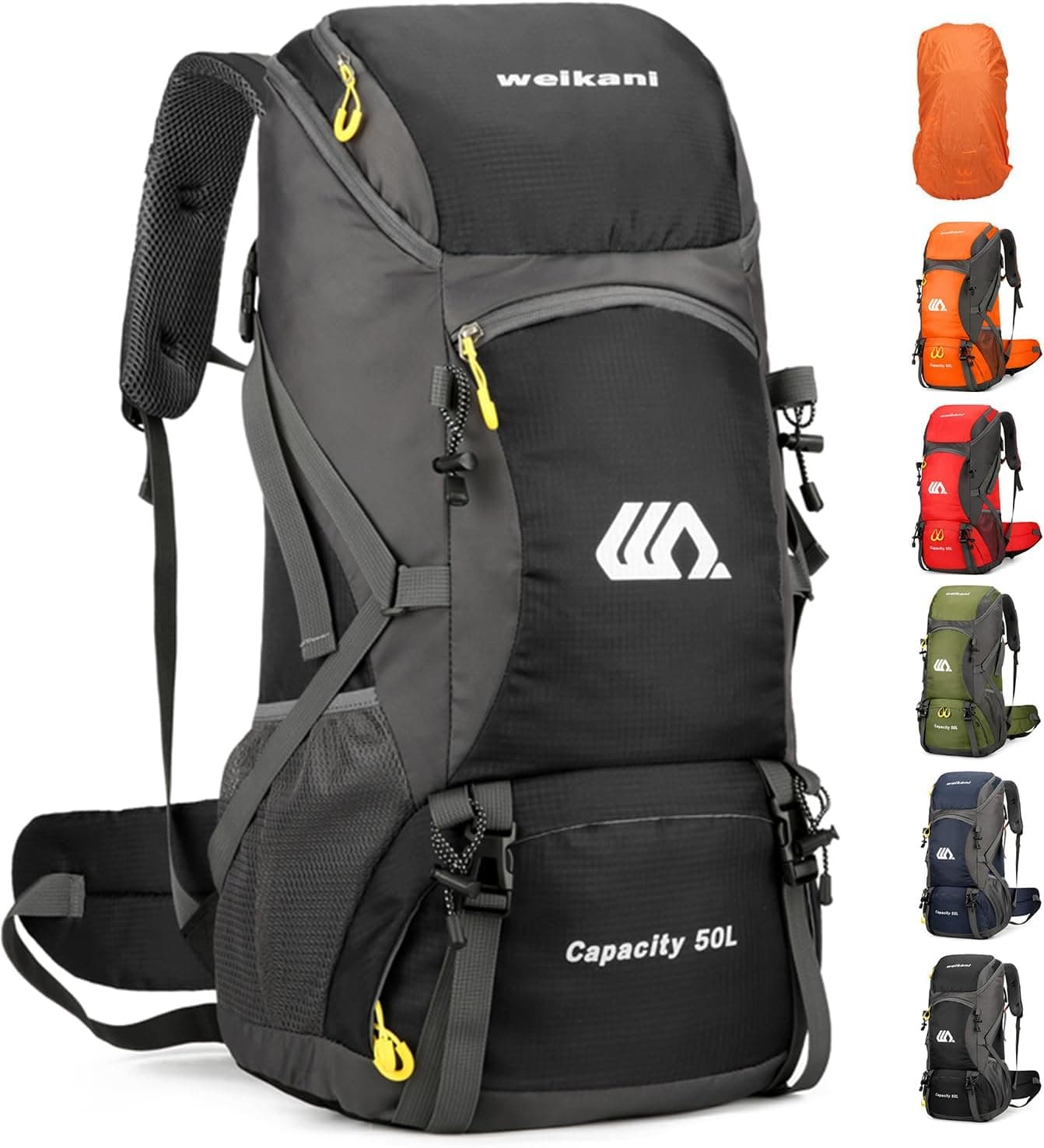 jianyana Mochila desportiva de 50L