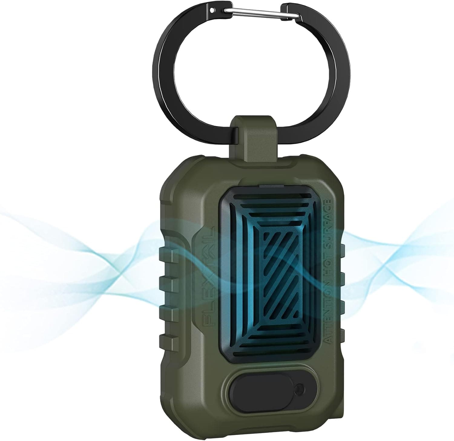 FLEXTAILGEAR LIGHT REPEL, repelente de mosquitos elétrico portátil, anti-mosquitos exterior ultraleve, aquecimento de dupla face, impermeável e resistente, campismo, mochilas (sem painel)