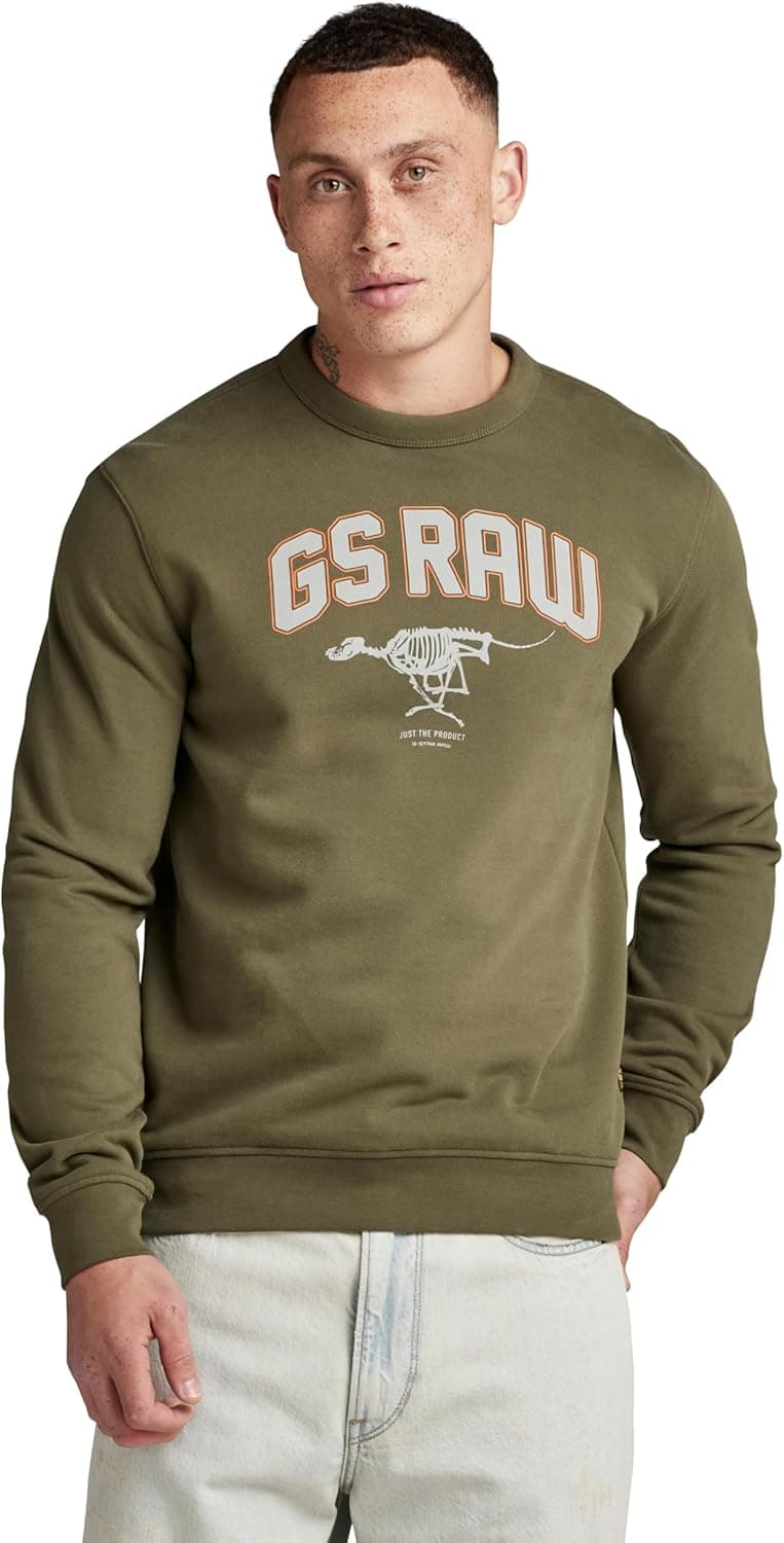 G-STAR RAW Camisola Skeleton Dog Graphic R para homem