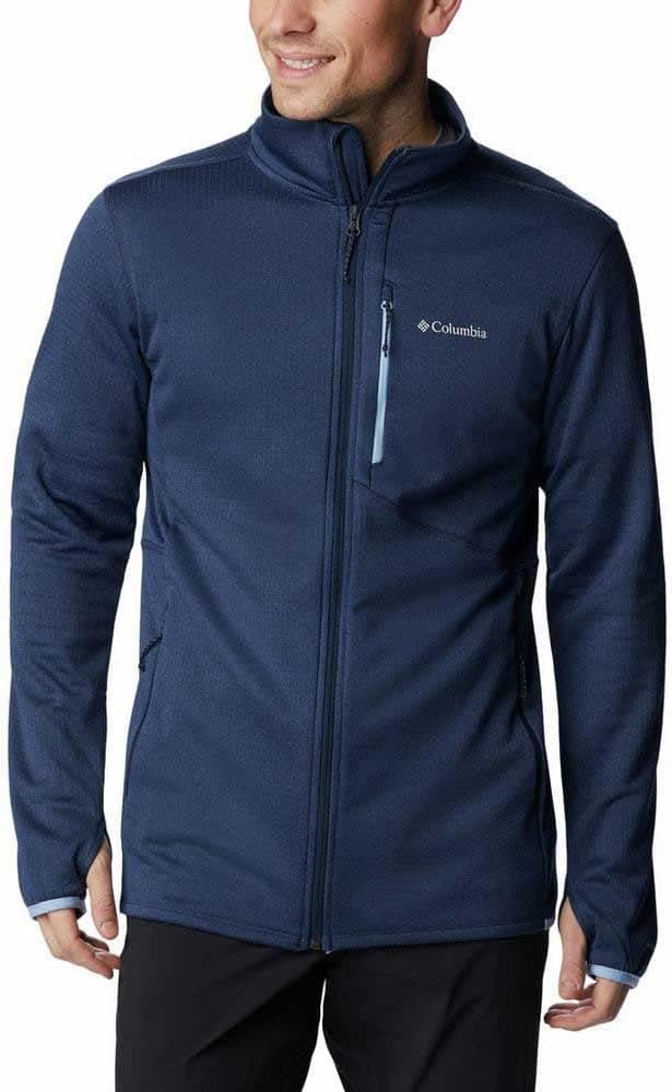 Columbia Park View Fleece Full Zip, casaco de forro polar com fecho de correr para homem