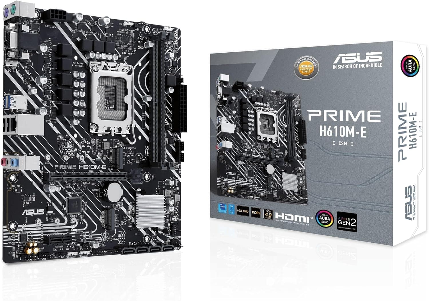 ASUS PRIME H610M-E-CSM