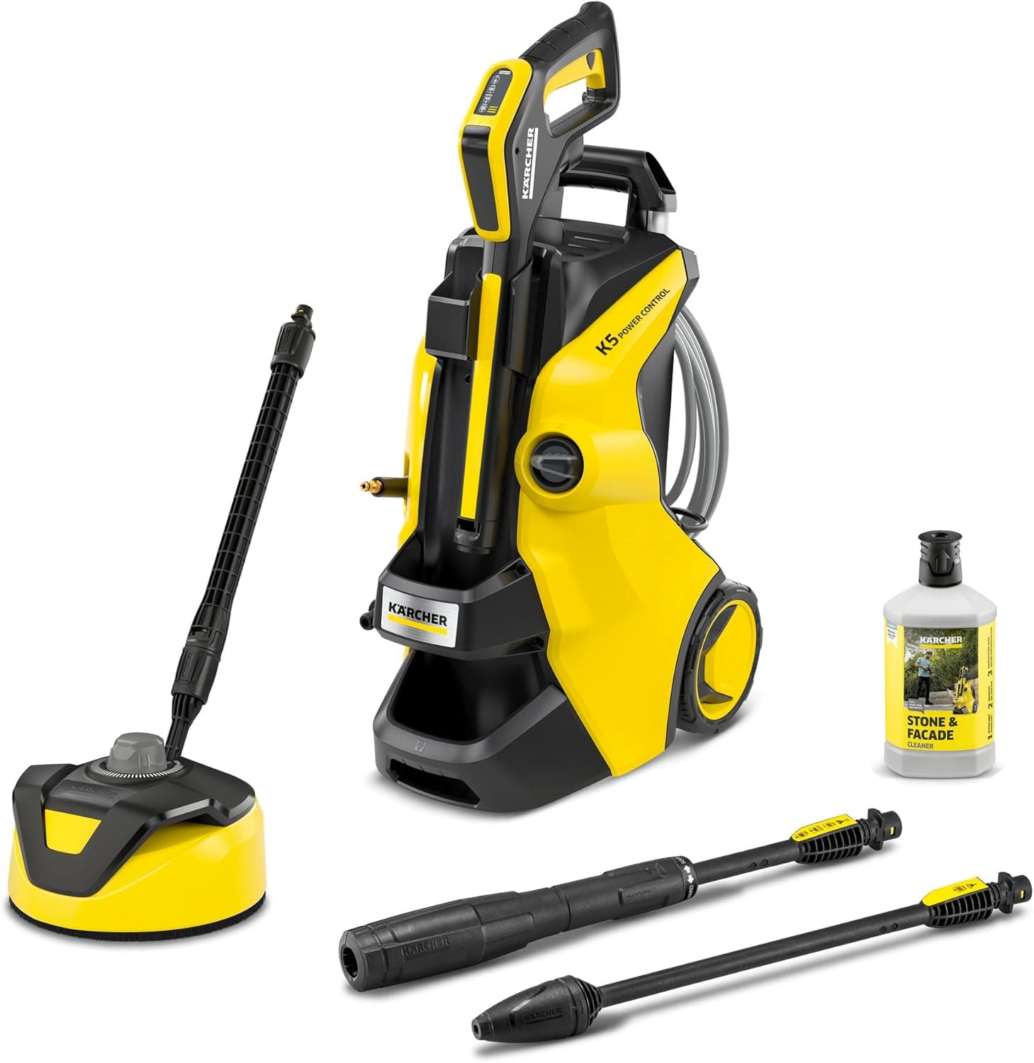 Kärcher Hidro-limpeza K 5 Power Control Flex Home, pressão: máx. 145 bar, fluxo: máximo 500 L/H, Mangueira PremiumFlex