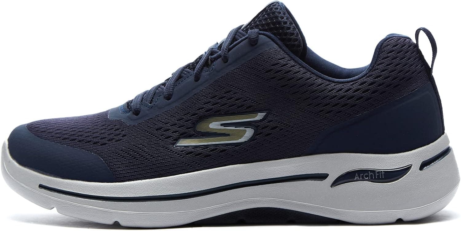 Skechers Men's Go Walk Arch Fit Sapatilhas para homem, tamanho 43