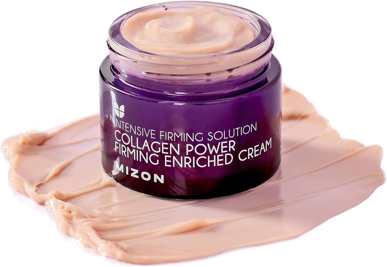 [Mizon] Creme enriquecido com colagénio marinho (50 ml) Skincare coreano, 54% de colagénio marinho, cuidado intensivo anti-envelhecimento e linhas finas (Collagen Power Firming Enriched Cream)