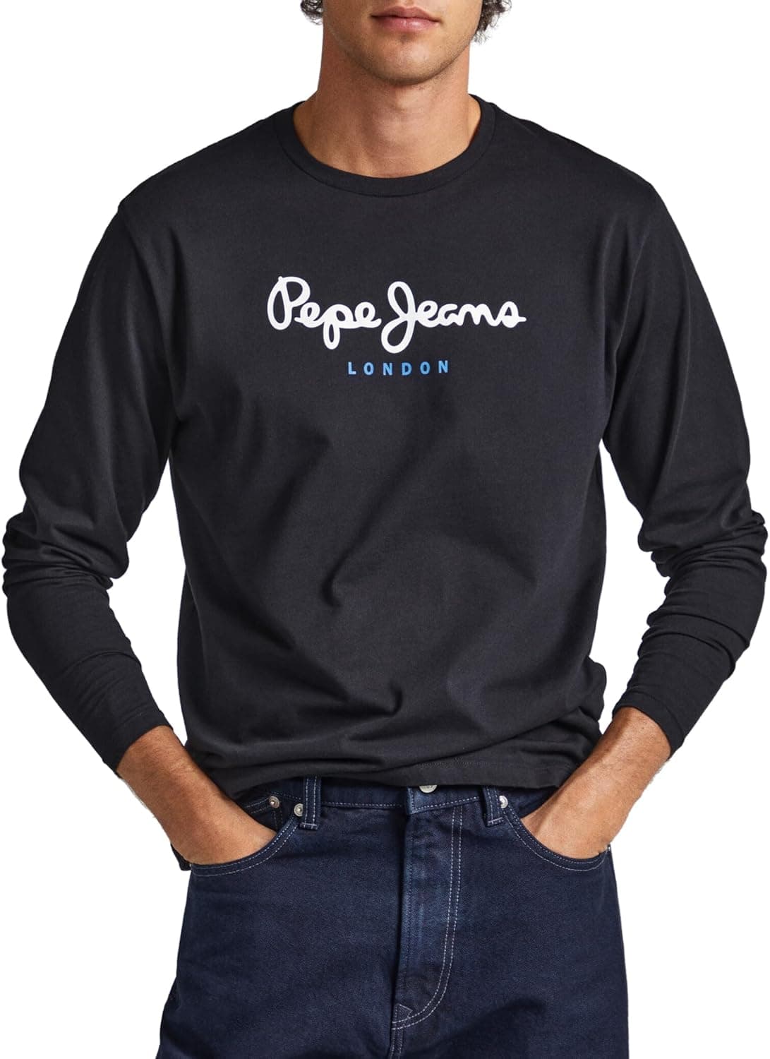 Pepe Jeans Eggo Long N T-shirt para homem