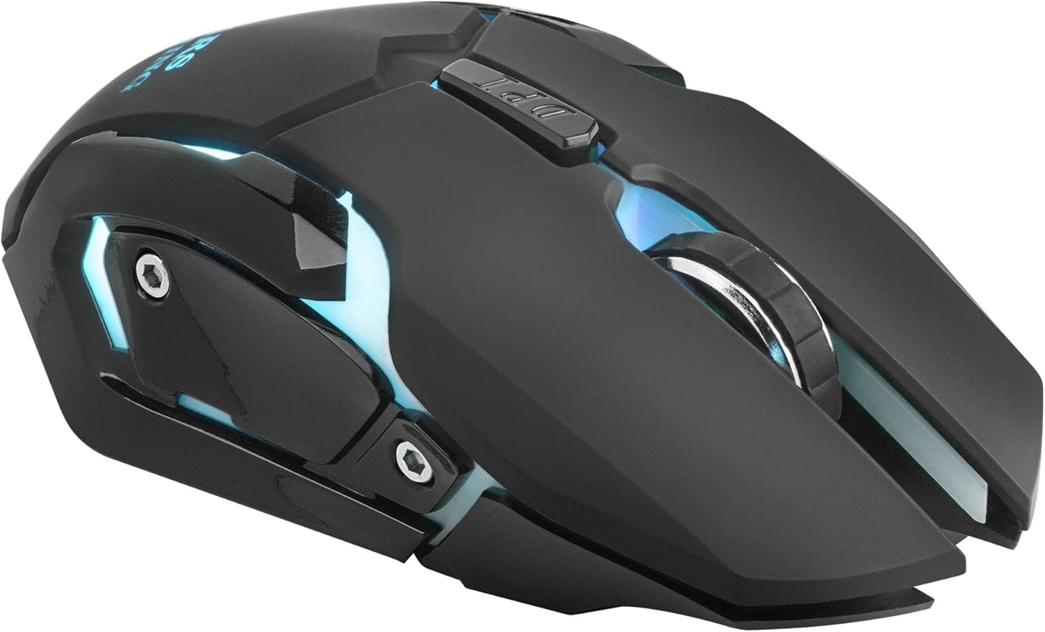 Mars Gaming MMW, Rato sem fios para PC 3200 Dpi, Fluxo RGB, Sem fios, USB, LED óptico