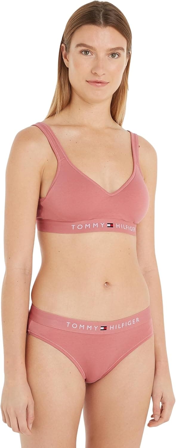 Tommy Hilfiger Sutiã tipo Bralette para mulher Lift Stretch