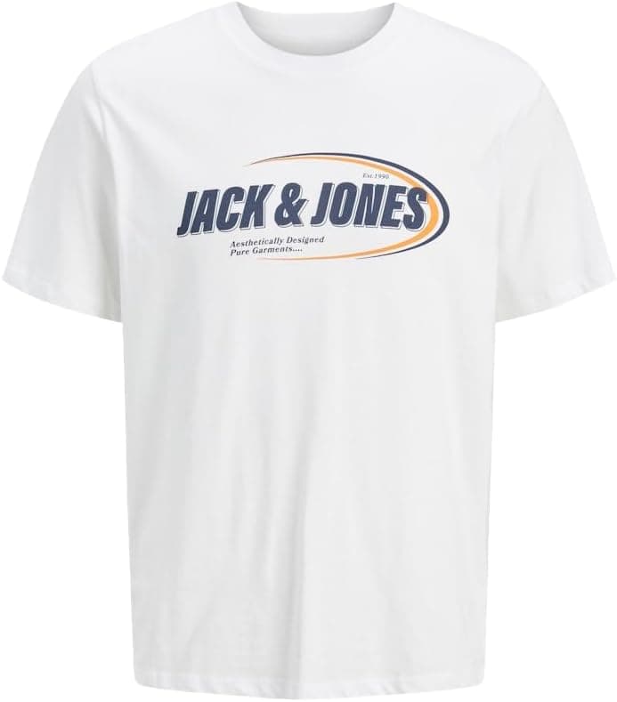 Jack & Jones Jcoray Branding tee SS Crew Neck Fst t-shirt para homem