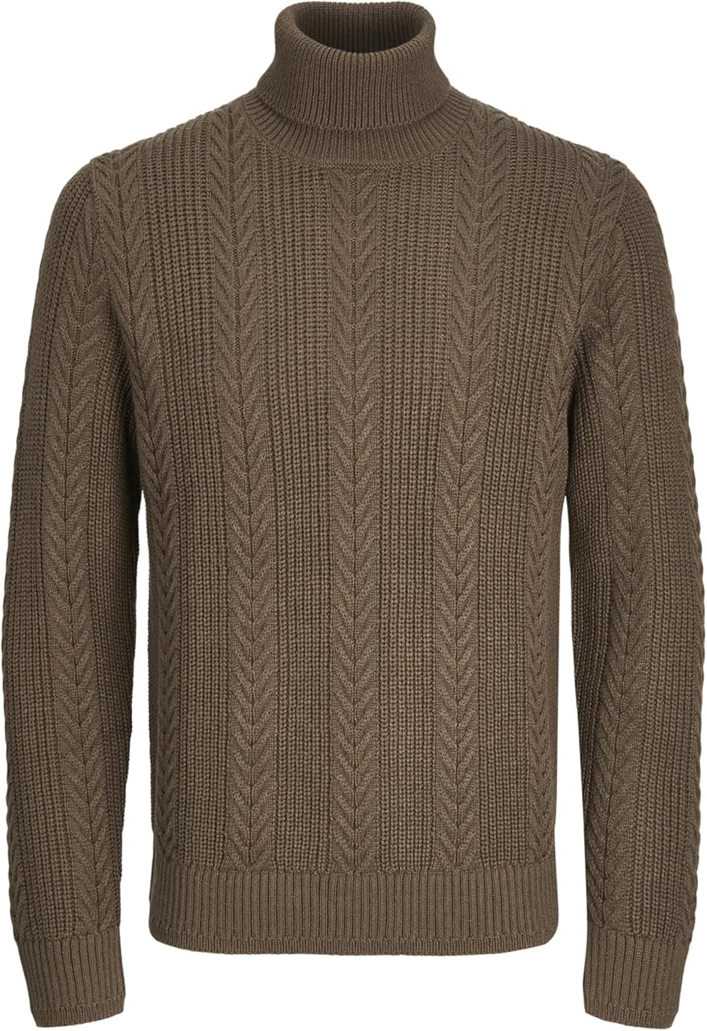 JACK & JONES Jcocipher Jersey Camisola de gola alta para homem, L