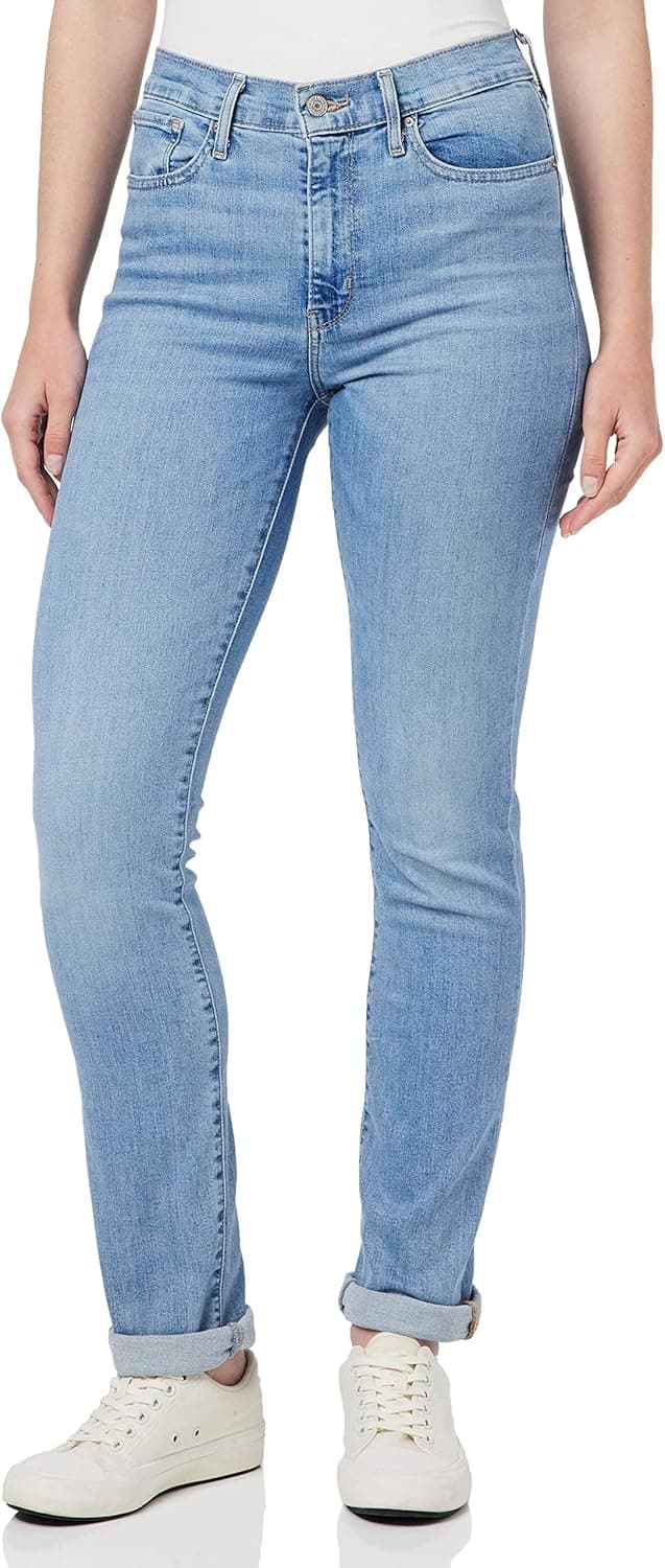 Levi's 724 High Rise Straight Calças de ganga para mulher