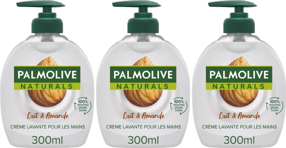 Palmolive Naturals Delicate Care Sabão líquido de mãos - 300 ml x 3