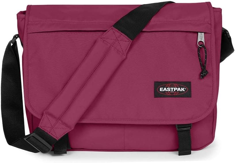 Eastpak Delegate | Mala tiracolo em tecido vermelho Wine Burgundy