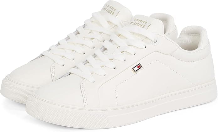 Tommy Hilfiger Womens Icon Court Sneaker Flag Fw0fw08327, sapatilhas desportivas mulher