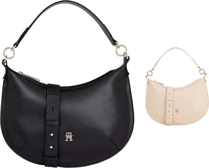 Tommy Hilfiger TH Chic Shoulder Bag Aw0aw16687, Bolsa de ombro para mulher