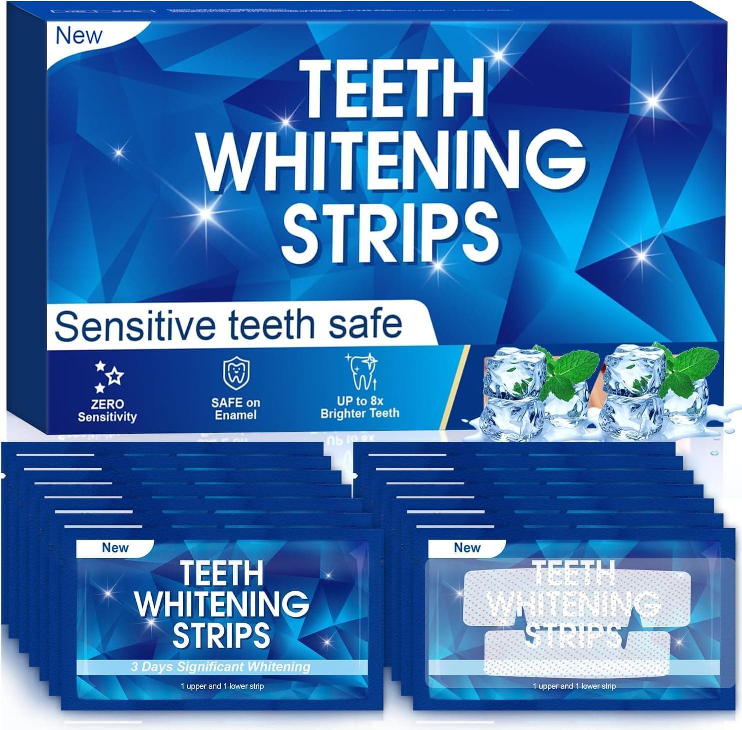 tiras branqueadoras dentes branqueador dental - 28 tiras de branqueamento de dentes 14 sessões branqueamento dental branqueadores dentários seguro para dentes para café vinho, tabaco e outras manchas