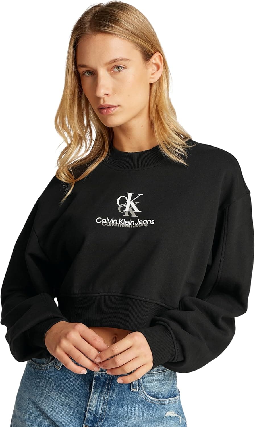 Calvin Klein Camisola crop para mulher