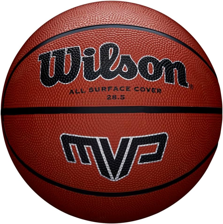 Wilson Bola de basquetebol MVP borracha interior e exterior